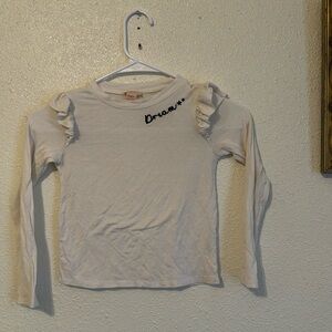 Kids F21 Embroidered Ruffle Tee